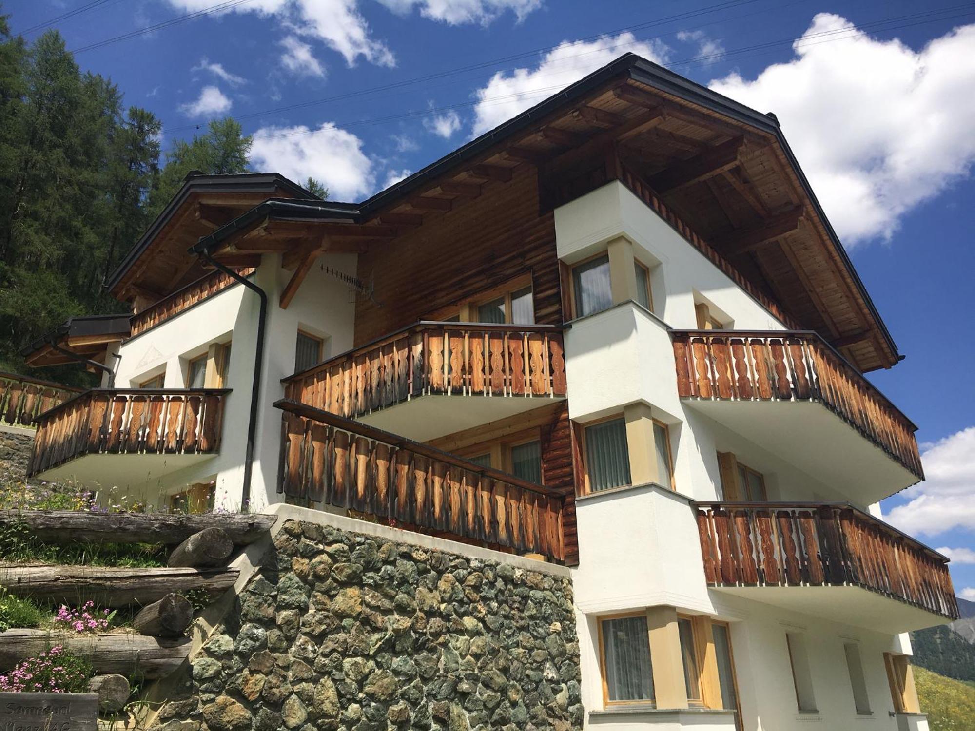 Haus Sprecher Samnaun Exterior foto